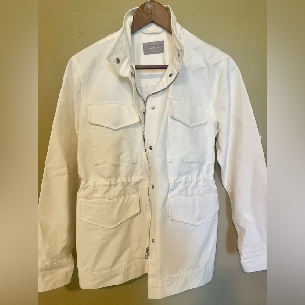 Everlane | The Modern Utility Jacket Medium Bone